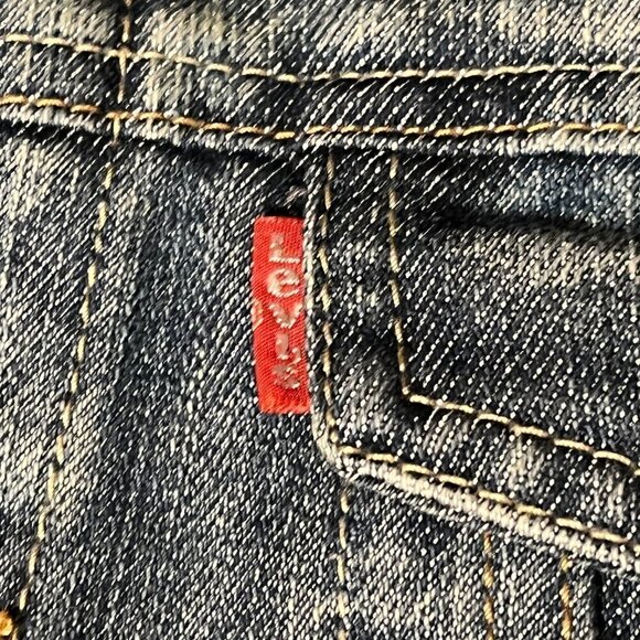 NEW Levi's Trucker Jacket Destroyed Bleached (Rare) Jean Denim - Picture 7 of 13